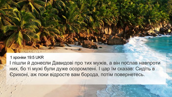 1 хроніки 19:5 UKR Bible Verse Image