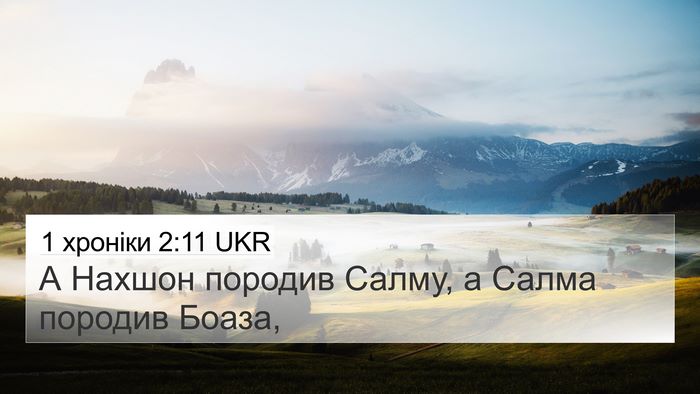 1 хроніки 2:11 UKR Bible Verse Image