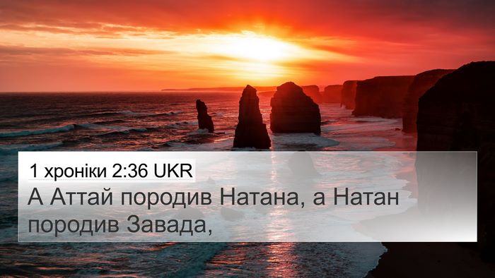 1 хроніки 2:36 UKR Bible Verse Image