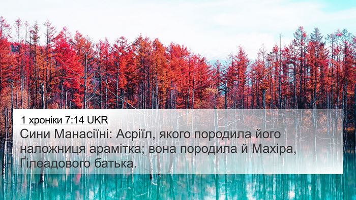 1 хроніки 7:14 UKR Bible Verse Image