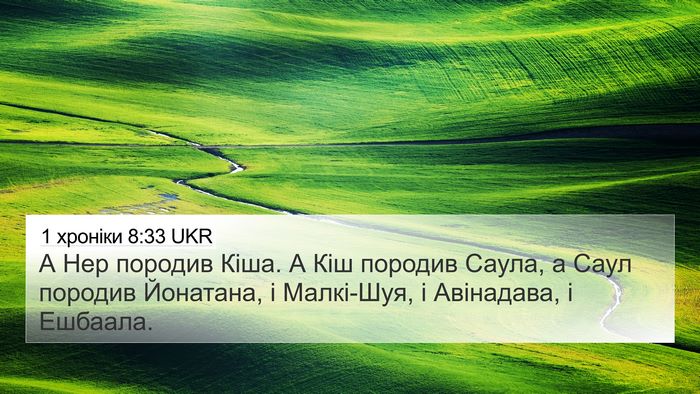 1 хроніки 8:33 UKR Bible Verse Image