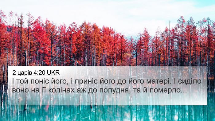 2 царів 4:20 UKR Bible Verse Image