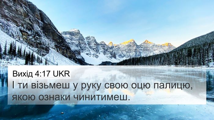 Вихід 4:17 UKR Bible Verse Image