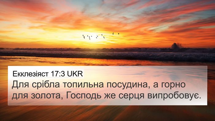 Екклезіяст 17:3 UKR Bible Verse Image