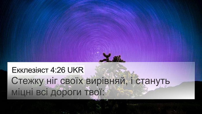 Екклезіяст 4:26 UKR Bible Verse Image