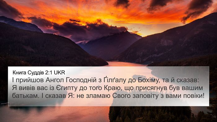 Книга Суддів 2:1 UKR Bible Verse Image