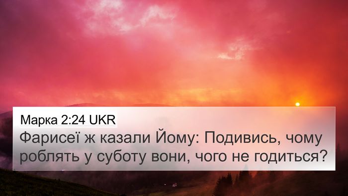 Марка 2:24 UKR Bible Verse Image
