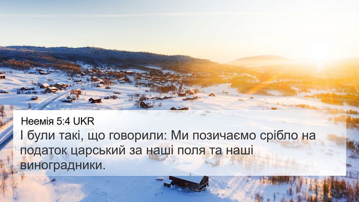Неемія 5:4 UKR Bible Verse Image