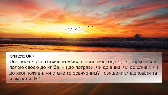 Огій 2:12 UKR Bible Verse Image