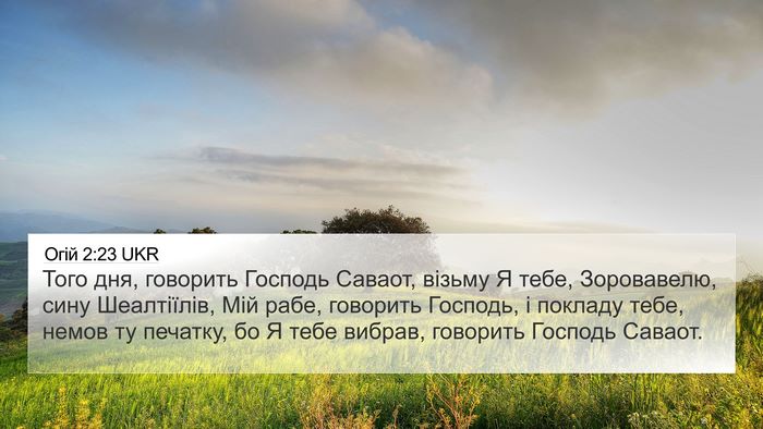 Огій 2:23 UKR Bible Verse Image