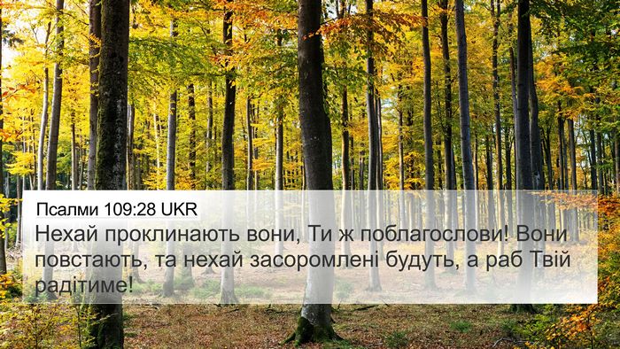 Псалми 109:28 UKR Bible Verse Image