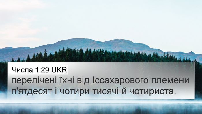 Числа 1:29 UKR 4K Wallpaper - перелічені їхні від - 4K Wallpaper Bible Verse