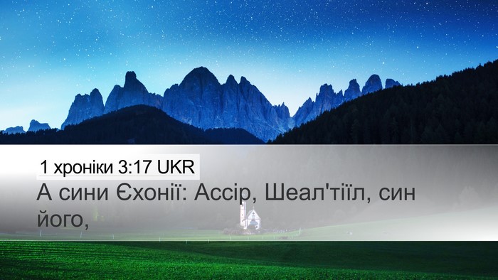 1 хроніки 3:17 UKR Bible Verse Image