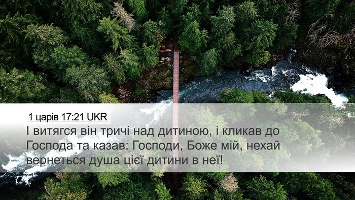1 царів 17:21 UKR Bible Verse Image