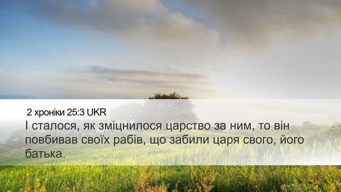 2 хроніки 25:3 UKR Bible Verse Image