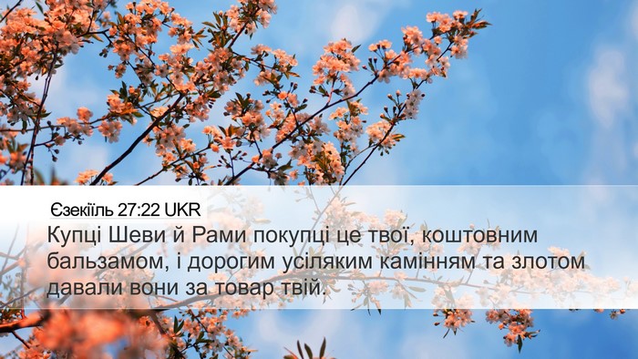 Єзекіїль 27:22 UKR Bible Verse Image