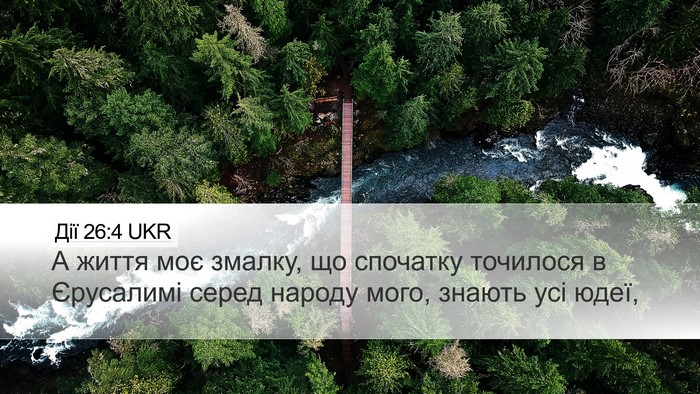 Дії 26:4 UKR Bible Verse Image