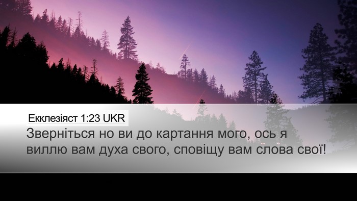 Екклезіяст 1:23 UKR Bible Verse Image