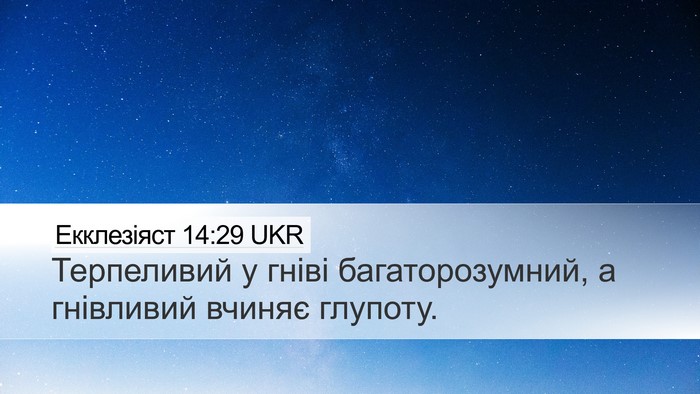Екклезіяст 14:29 UKR Bible Verse Image