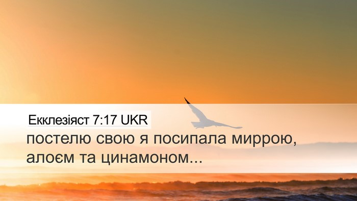 Екклезіяст 7:17 UKR Bible Verse Image
