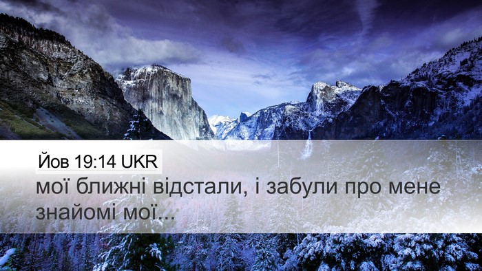 Йов 19:14 UKR Bible Verse Image