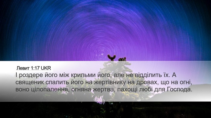 Левит 1:17 UKR Bible Verse Image