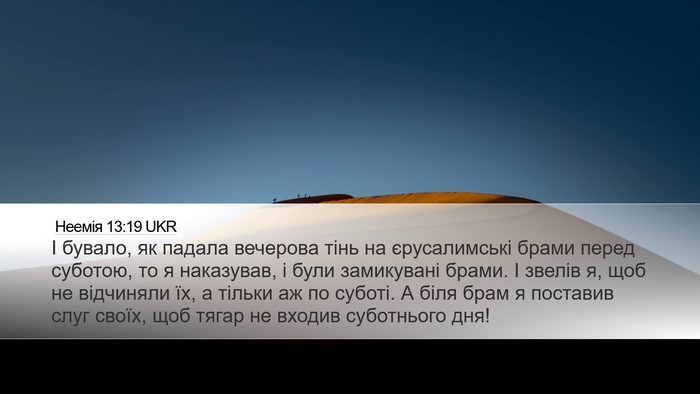 Неемія 13:19 UKR Bible Verse Image