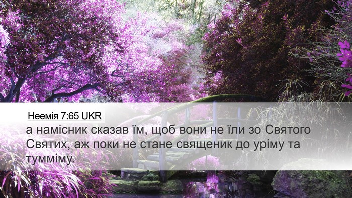 Неемія 7:65 UKR Bible Verse Image
