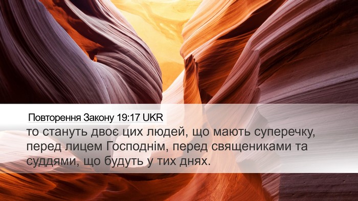 Повторення Закону 19:17 UKR Bible Verse Image
