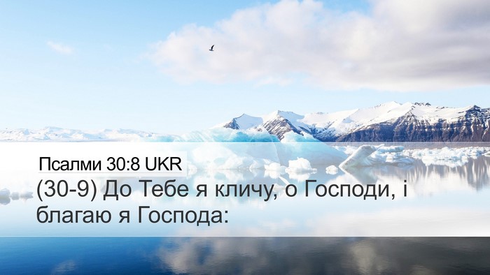 Псалми 30:8 UKR Bible Verse Image