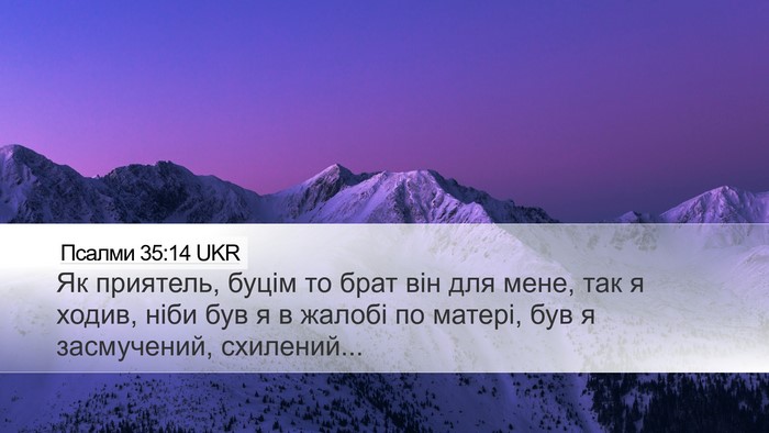 Псалми 35:14 UKR Bible Verse Image