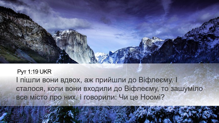 Рут 1:19 UKR Bible Verse Image