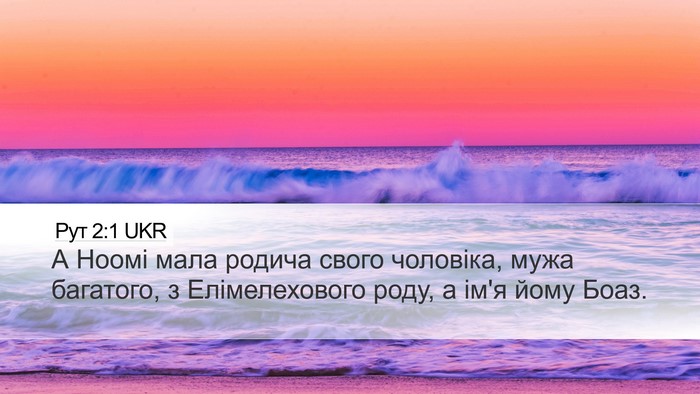 Рут 2:1 UKR Bible Verse Image