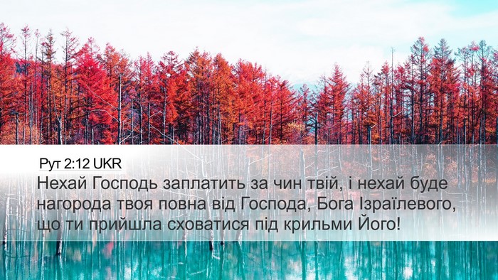 Рут 2:12 UKR Bible Verse Image