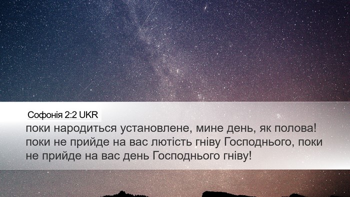 Софонія 2:2 UKR Bible Verse Image