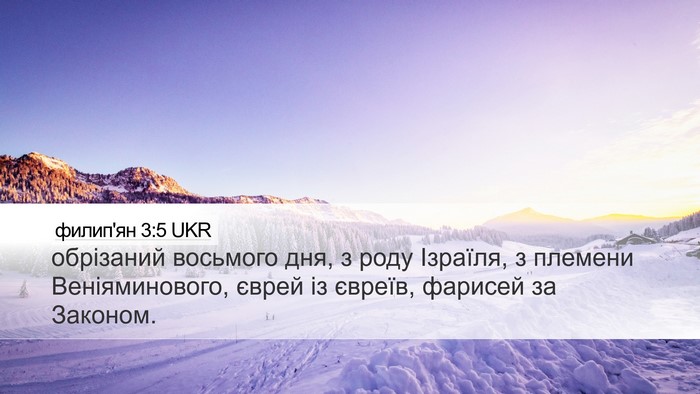 филип'ян 3:5 UKR Bible Verse Image