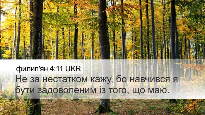 филип'ян 4:11 UKR Bible Verse Image
