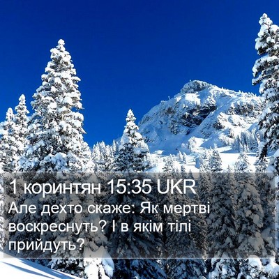 1 коринтян 15:35 UKR Bible Verse Image