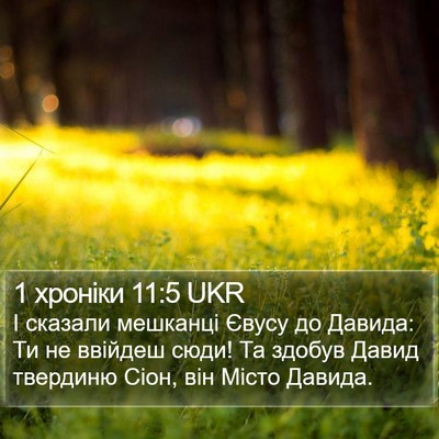 1 хроніки 11:5 UKR Bible Verse Image