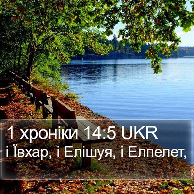 1 хроніки 14:5 UKR Bible Verse Image