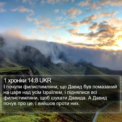 1 хроніки 14:8 UKR Bible Verse Image