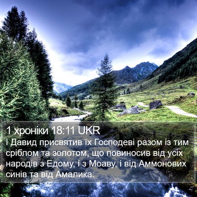 1 хроніки 18:11 UKR Bible Verse Image