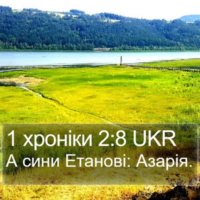 1 хроніки 2:8 UKR Bible Verse Image