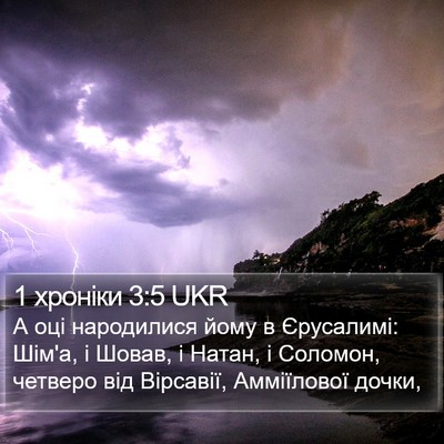 1 хроніки 3:5 UKR Bible Verse Image