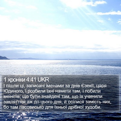 1 хроніки 4:41 UKR Bible Verse Image