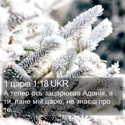 1 царів 1:18 UKR Bible Verse Image