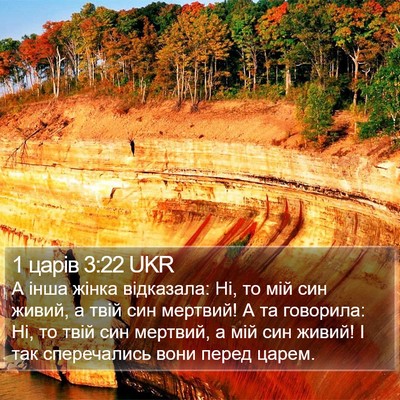 1 царів 3:22 UKR Bible Verse Image