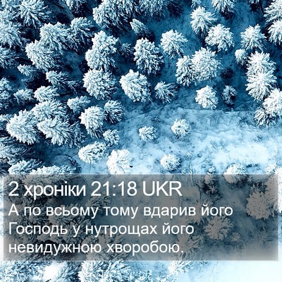 2 хроніки 21:18 UKR Bible Verse Image