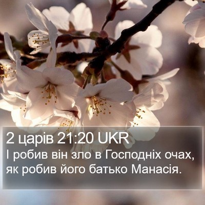 2 царів 21:20 UKR Bible Verse Image