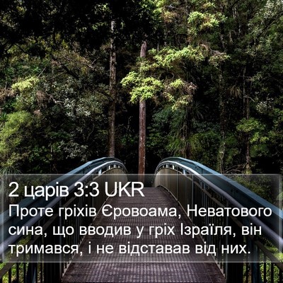 2 царів 3:3 UKR Bible Verse Image